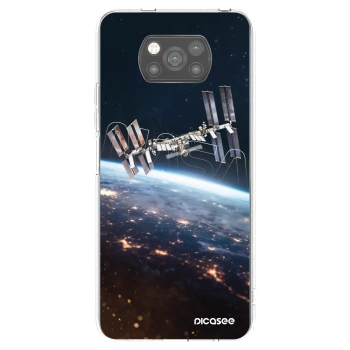Picasee silikónový čierny obal pre Xiaomi Poco X3 - Station