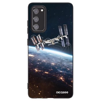 Picasee silikónový čierny obal pre Samsung Galaxy S20 FE - Station