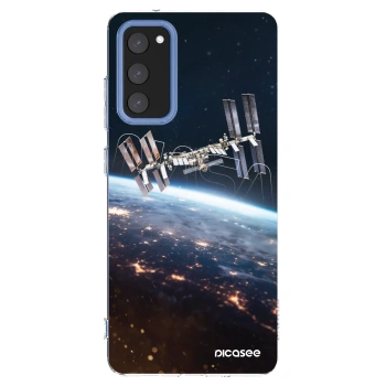 Picasee silikónový prehľadný obal pre Samsung Galaxy S20 FE - Station