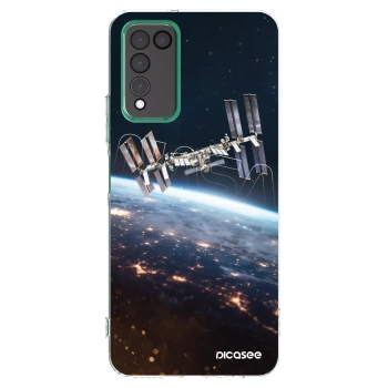 Picasee silikónový prehľadný obal pre Honor 10X Lite - Station