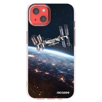 Picasee silikónový prehľadný obal pre Apple iPhone 13 - Station