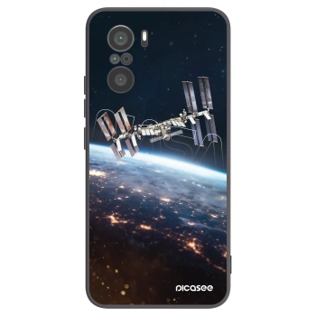 Picasee silikónový čierny obal pre Xiaomi Poco F3 - Station