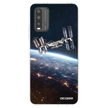 Picasee silikónový čierny obal pre Xiaomi Redmi 9T - Station