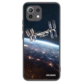 Picasee silikónový čierny obal pre Xiaomi 11 Lite 5G NE - Station