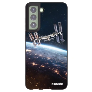 Picasee silikónový čierny obal pre Samsung Galaxy S21 FE 5G - Station
