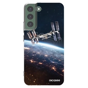 Picasee silikónový prehľadný obal pre Samsung Galaxy S22+ 5G - Station