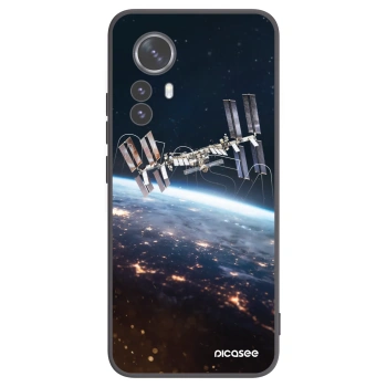 Picasee silikónový čierny obal pre Xiaomi 12 Pro - Station