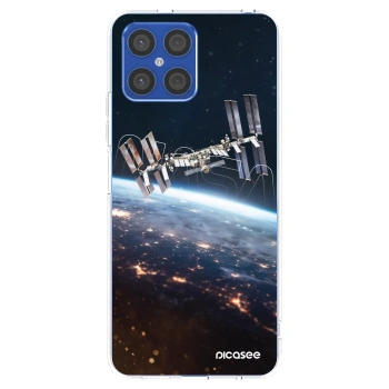 Picasee silikónový prehľadný obal pre Honor X8 4G - Station