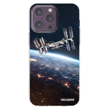 Picasee silikónový prehľadný obal pre Apple iPhone 14 Pro Max - Station