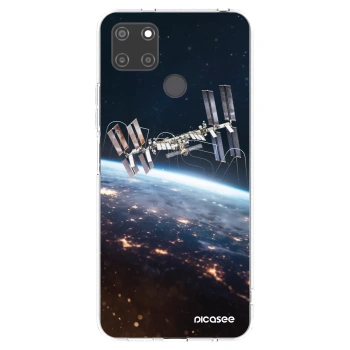 Picasee silikónový prehľadný obal pre Realme C21Y - Station