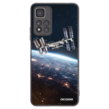 Picasee silikónový čierny obal pre Xiaomi Redmi Note 11 Pro+ 5G - Station