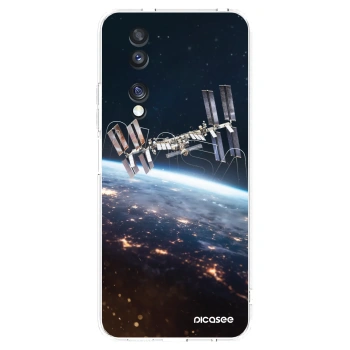 Picasee silikónový prehľadný obal pre Honor 70 - Station