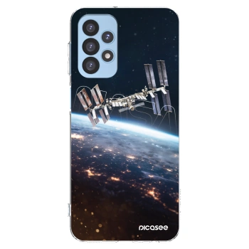 Picasee silikónový prehľadný obal pre Samsung Galaxy A23 A235F 4G - Station
