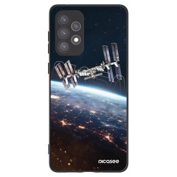 Picasee silikónový čierny obal pre Samsung Galaxy A73 5G - Station