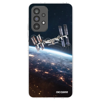 Picasee silikónový prehľadný obal pre Samsung Galaxy A73 5G - Station