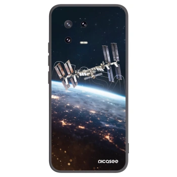 Picasee silikónový čierny obal pre Xiaomi 13 Pro - Station