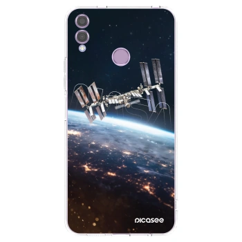 Picasee silikónový prehľadný obal pre Honor 8X - Station