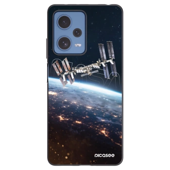 Picasee silikónový čierny obal pre Xiaomi Redmi Note 12 Pro 5G - Station
