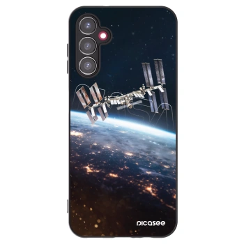 Picasee silikónový čierny obal pre Samsung Galaxy A14 4G A145R - Station