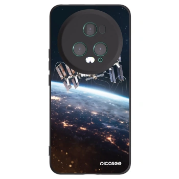Picasee silikónový čierny obal pre Honor Magic5 Pro - Station