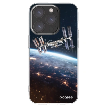 Picasee silikónový prehľadný obal pre Apple iPhone 15 Pro - Station