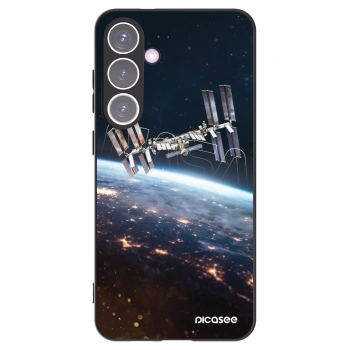 Picasee silikónový čierny obal pre Samsung Galaxy S24+ S926B 5G - Station