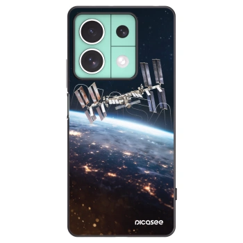 Picasee silikónový čierny obal pre Xiaomi Redmi Note 13 5G - Station