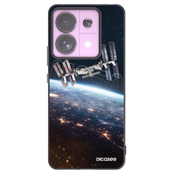 Picasee silikónový čierny obal pre Xiaomi Redmi Note 13 Pro 5G - Station