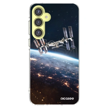 Picasee silikónový prehľadný obal pre Samsung Galaxy A35 5G A356B - Station