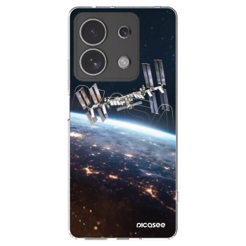 Picasee silikónový prehľadný obal pre Xiaomi Redmi Note 13 4G - Station