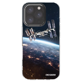 Picasee silikónový prehľadný obal pre Apple iPhone 16 Pro - Station