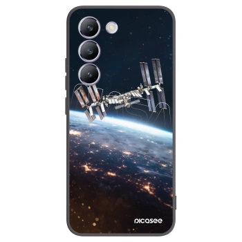 Picasee silikónový čierny obal pre Vivo V40 SE 5G - Station