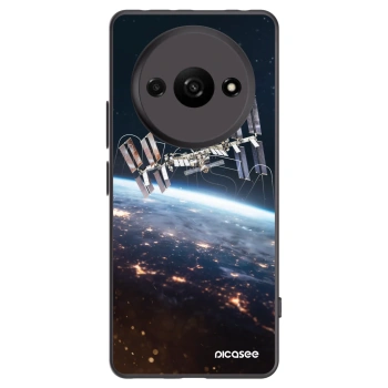 Picasee silikónový čierny obal pre Xiaomi Redmi A3 - Station
