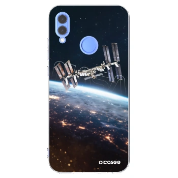 Picasee silikónový prehľadný obal pre Huawei P Smart 2019 - Station