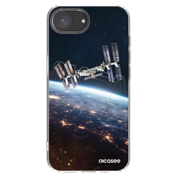 Picasee silikónový prehľadný obal pre Apple iPhone 16e - Station