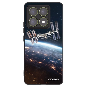 Picasee silikónový čierny obal pre Xiaomi 14T - Station