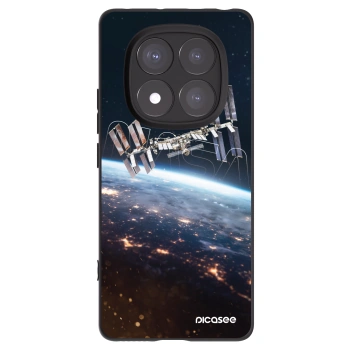 Picasee silikónový čierny obal pre Xiaomi Redmi Note 14 Pro+ 5G - Station