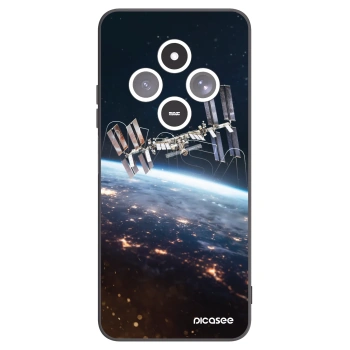 Picasee silikónový čierny obal pre Xiaomi Redmi 14C - Station