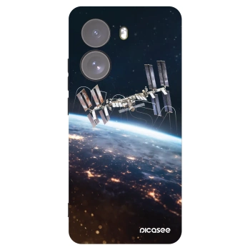 Picasee silikónový čierny obal pre Xiaomi Poco X7 - Station
