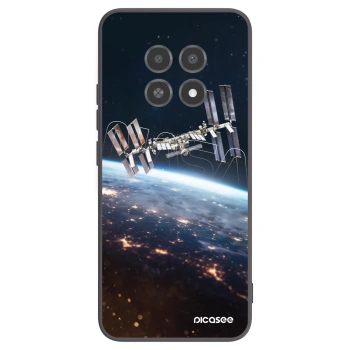 Picasee silikónový čierny obal pre Realme 12X - Station