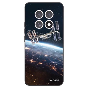 Picasee silikónový čierny obal pre Xiaomi Redmi Note 15 - Station