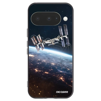 Picasee silikónový čierny obal pre Google Pixel 10 - Station