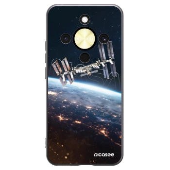 Picasee silikónový čierny obal pre Honor Magic8 Lite 5G - Station
