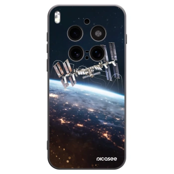 Picasee silikónový čierny obal pre Vivo X300 Pro - Station