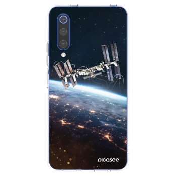Picasee silikónový prehľadný obal pre Xiaomi Mi 9 SE - Station