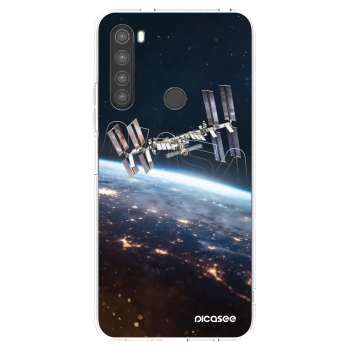 Picasee silikónový prehľadný obal pre Xiaomi Redmi Note 8 - Station