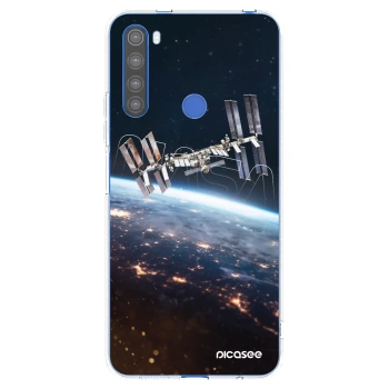 Picasee silikónový prehľadný obal pre Xiaomi Redmi Note 8T - Station