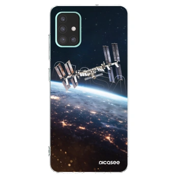 Picasee silikónový prehľadný obal pre Samsung Galaxy A51 A515F - Station