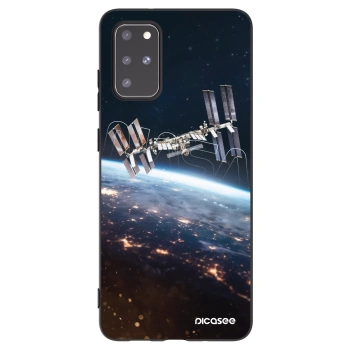 Picasee silikónový čierny obal pre Samsung Galaxy S20+ G985F - Station