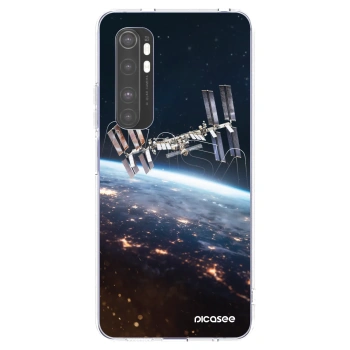 Picasee silikónový prehľadný obal pre Xiaomi Mi Note 10 Lite - Station